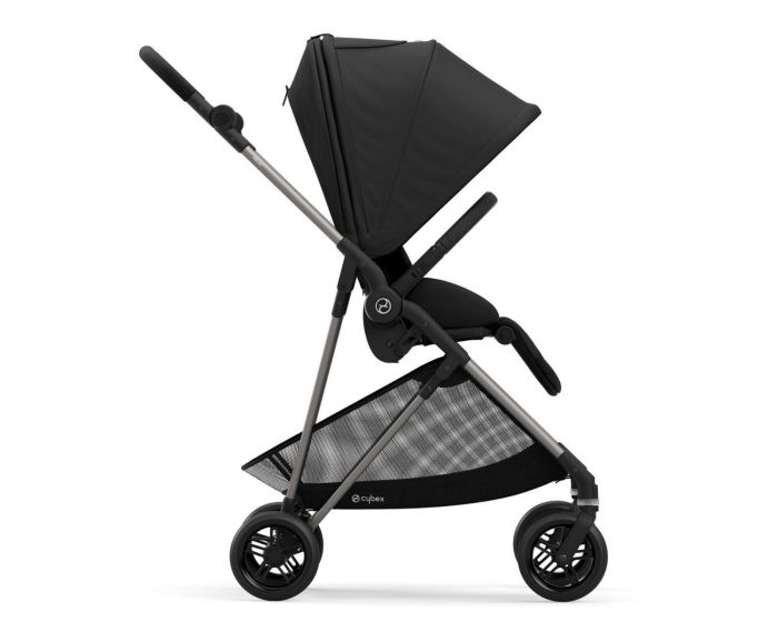 Коляска 2 в 1 Cybex Melio (Deep Black)