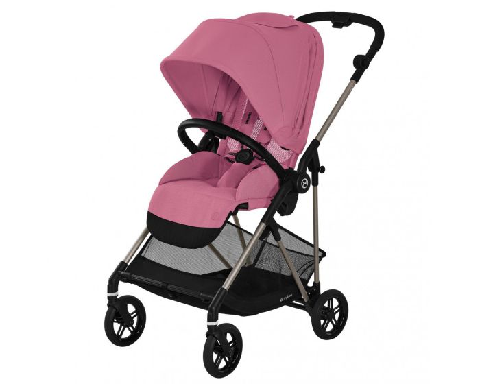 Коляска 2 в 1 Cybex Melio (Magnolia Pink)