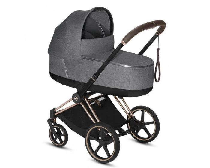 Коляска 2 в 1 Cybex Priam Lux (Manhattan Grey Plus)