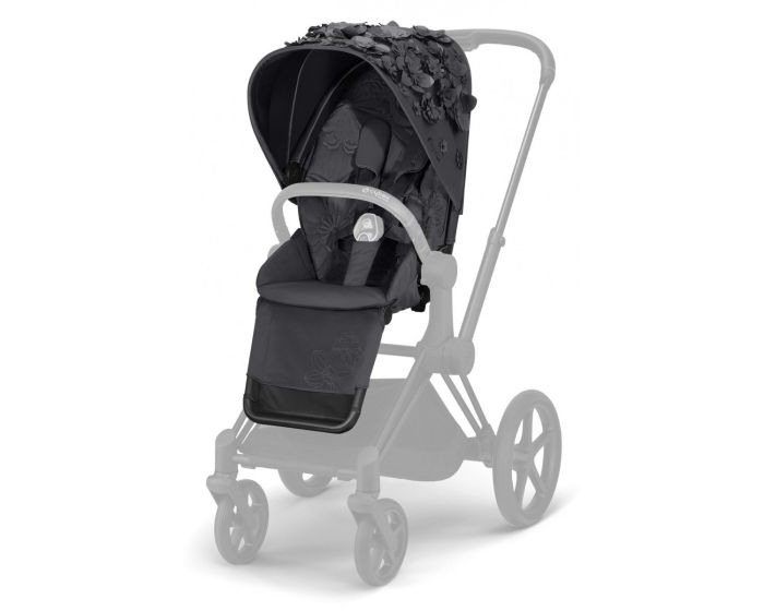 Комплект ткани Cybex Priam Lux Seat Simply Flowers Dream Grey