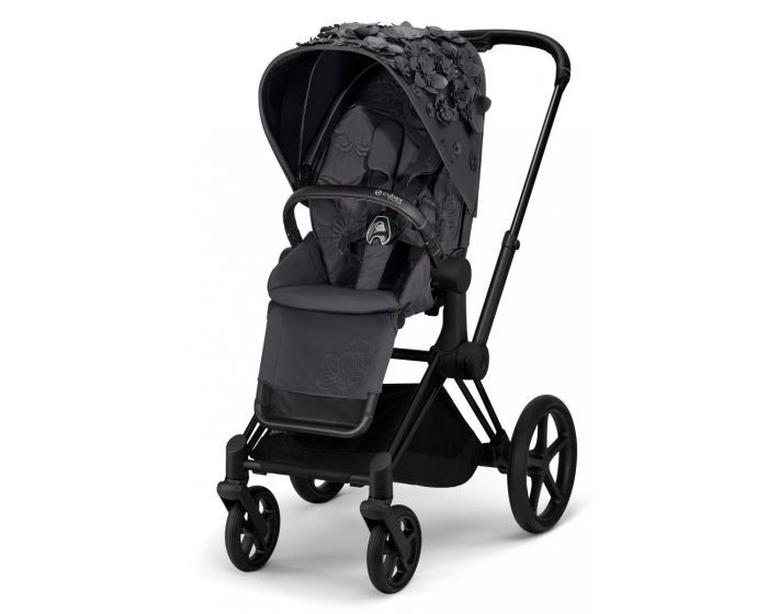 Коляска 2 в 1 Cybex Priam (Simply Flowers Dream Grey)