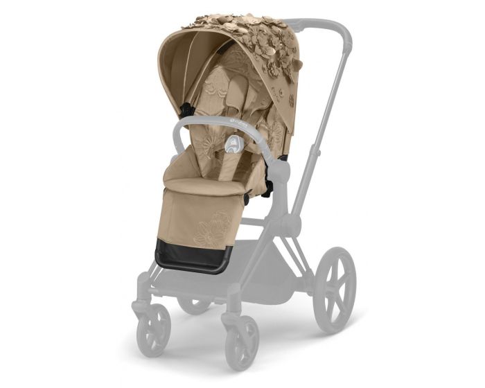 Комплект ткани Cybex Priam Lux Seat Simply Flowers Nude Beige