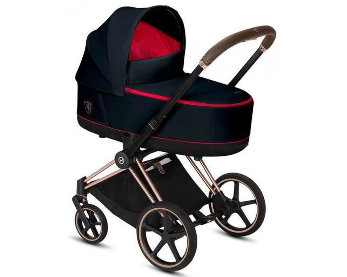 Коляска 2 в 1 Cybex Priam Lux (Scuderia Ferrari Victory Black)