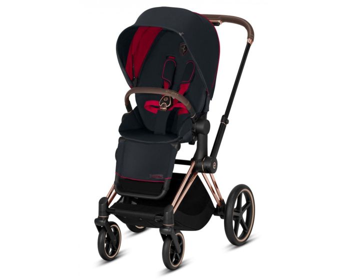 Коляска 2 в 1 Cybex Priam Lux (Scuderia Ferrari Victory Black)