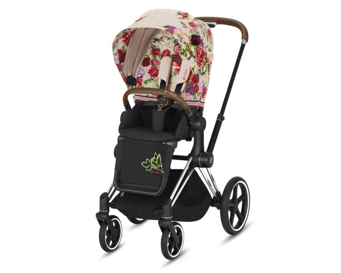 Коляска 2 в 1 Cybex Priam (Spring Blossom Light)