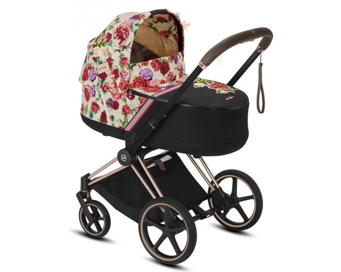 Коляска 2 в 1 Cybex Priam (Spring Blossom Light)