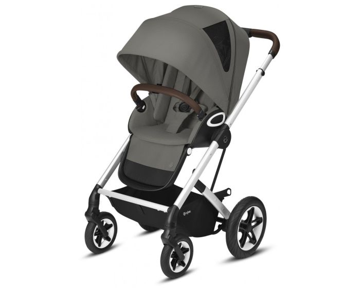 Прогулянкова коляска Cybex Talos S Lux SLV (Soho Grey)