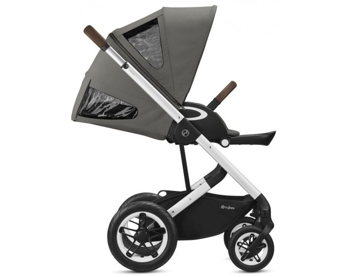 Прогулянкова коляска Cybex Talos S Lux SLV (Soho Grey)