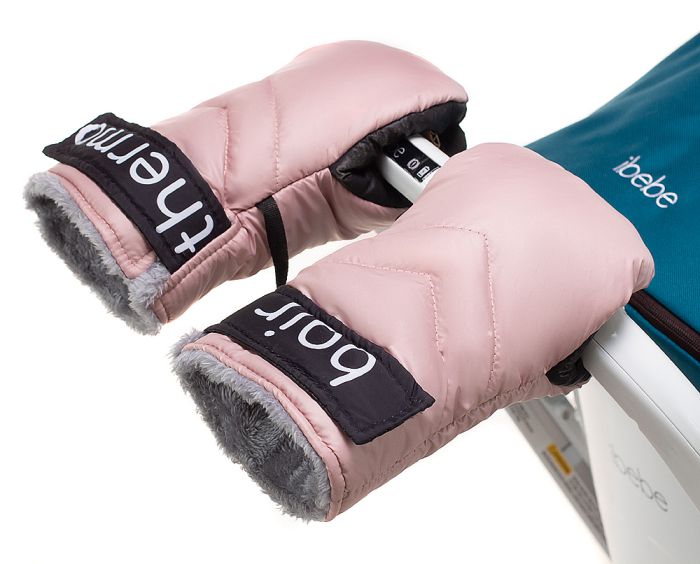 Рукавиці Bair Thermo Mittens рожевий пудра