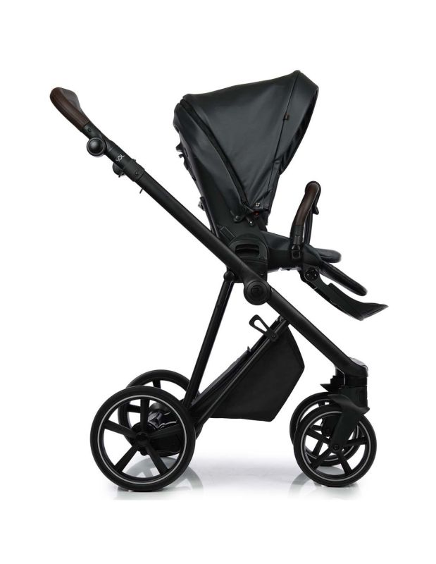 Коляска 2 в 1 Roan ivi Pearl Black ECO