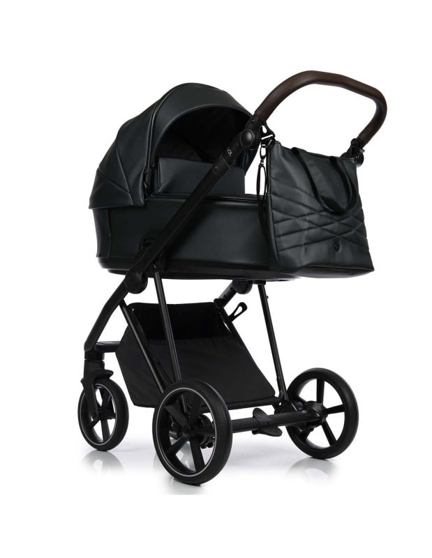 Коляска 2 в 1 Roan ivi Pearl Black ECO