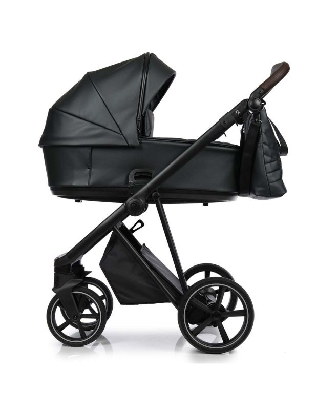 Коляска 2 в 1 Roan ivi Pearl Black ECO