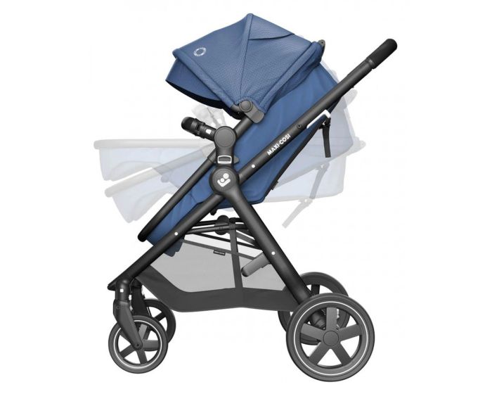 Коляска MAXI-COSI ZELIA2 з автокреслом CabrioFix Essential Blue