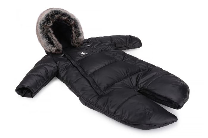 Зимовий комбінезон – трансформер Cottonmoose Moose 0-6 M 767/65 black (чорний)