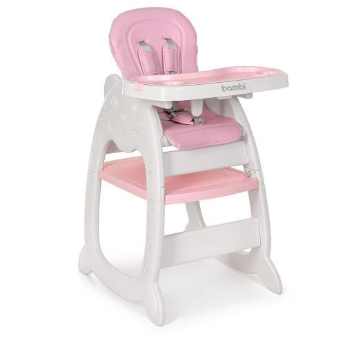 Стульчик для кормления Bambi M 3612-8 Pink