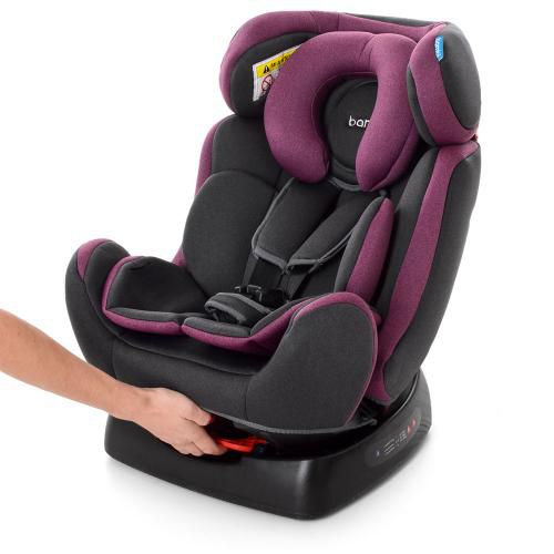 Автокресло Bambi M 3678 Pink Gray (0+/1/2)