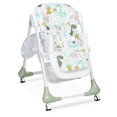 Стульчик для кормления Bambi M 3233 Dino Pine Green