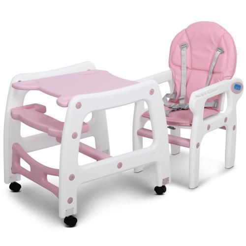 Стульчик для кормления Bambi M 1563-8-1 Pink