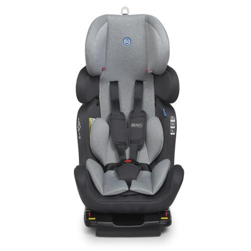 Автокрісло El Camino ME 1041 BRAVO ISOFIX Royal Gray