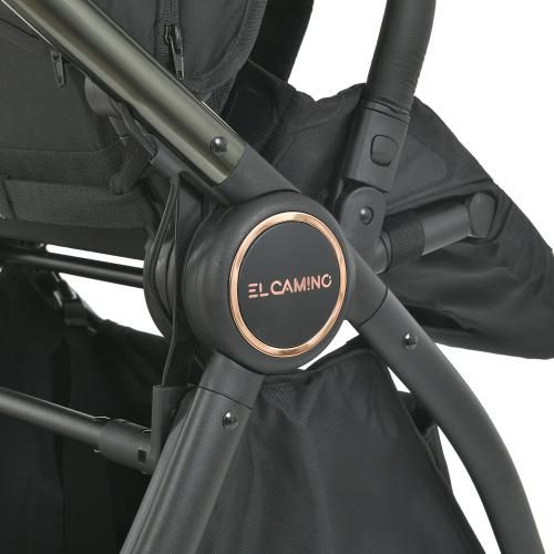 Прогулочная коляска El Camino VERSA ME 1078 Clover Black