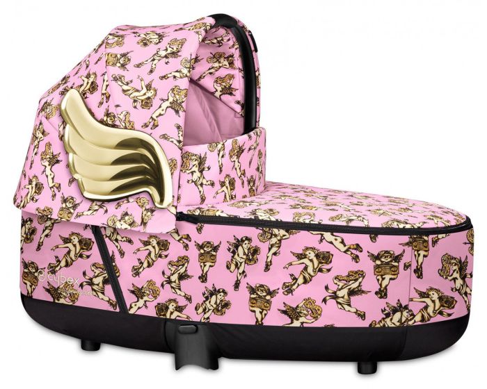 Коляска 2 в 1 Cybex Priam (by Jeremy Scott Cherubs Pink)