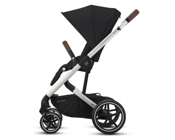 Прогулочная коляска Cybex Balios S Lux SLV (Deep Black)