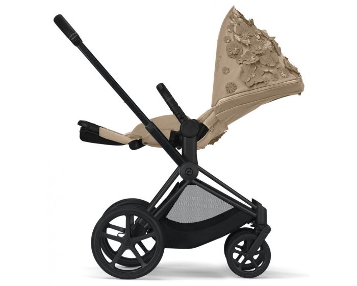 Коляска 2 в 1 Cybex Priam (Simply Flowers Nude Beige)