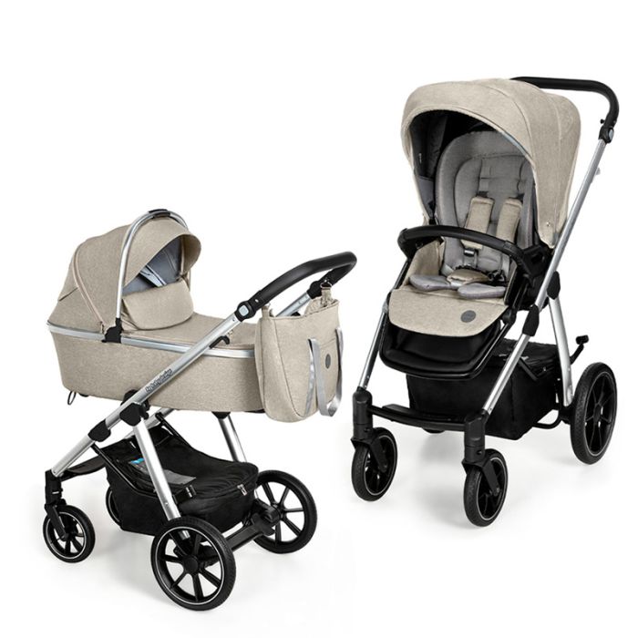 Коляска 2 в 1 Baby Design BUENO 209 BEIGE (без вышивки)