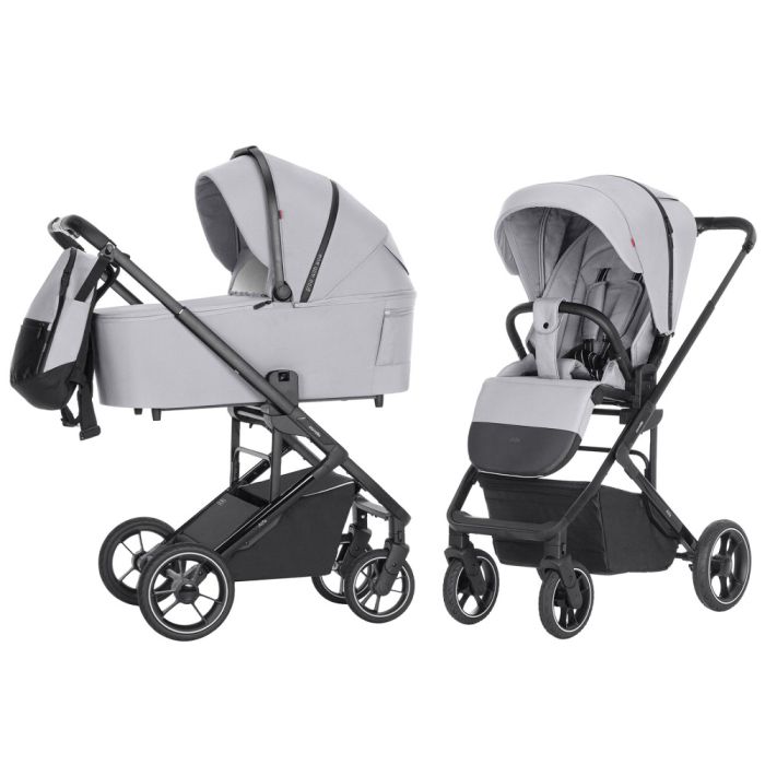 Коляска 2 в 1 CARRELLO Alfa CRL-6507 Feather Grey