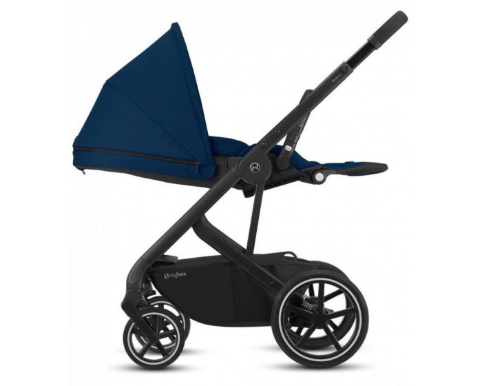 Коляска 2 в 1 Cybex Balios S Lux Navy Blue