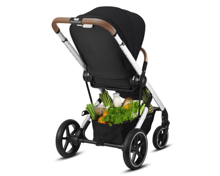 Коляска 2 в 1 Cybex Balios S Lux SLV Deep Black