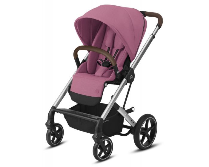 Коляска 2 в 1 Cybex Balios S Lux SLV Magnolia Pink