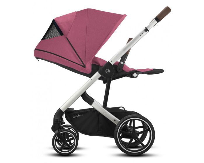 Коляска 2 в 1 Cybex Balios S Lux SLV Magnolia Pink