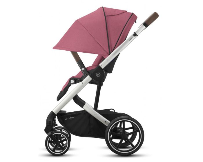 Коляска 2 в 1 Cybex Balios S Lux SLV Magnolia Pink