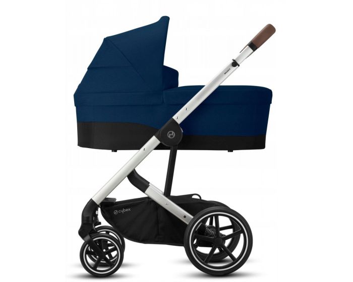 Коляска 2 в 1 Cybex Balios S Lux SLV Navy Blue