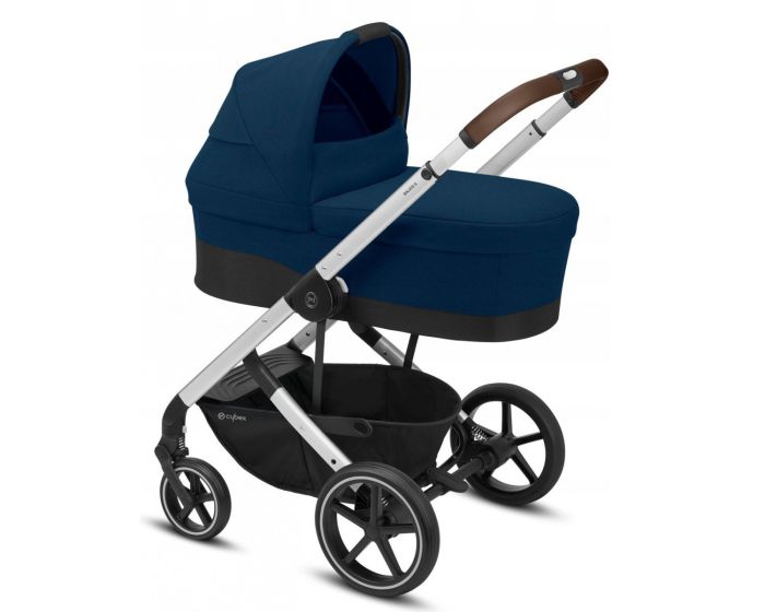 Коляска 2 в 1 Cybex Balios S Lux SLV Navy Blue