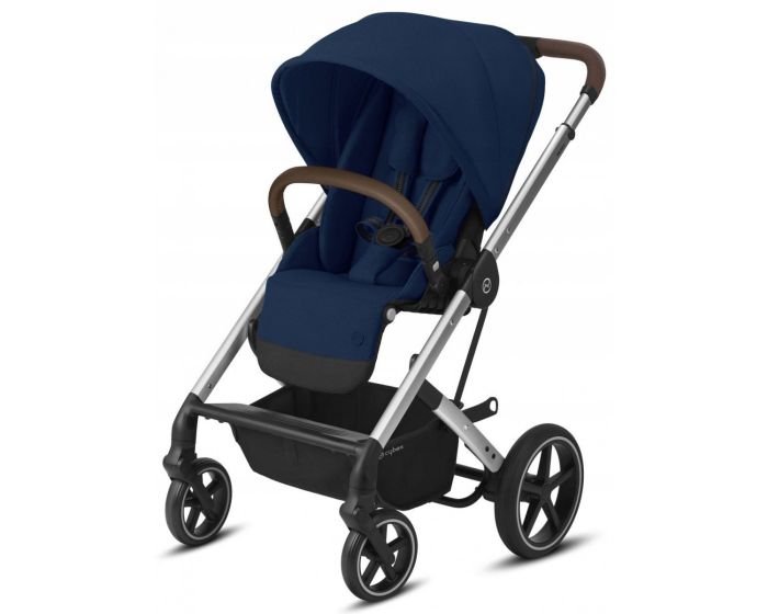 Коляска 2 в 1 Cybex Balios S Lux SLV Navy Blue