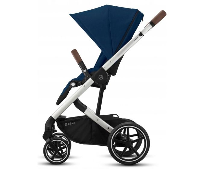 Коляска 2 в 1 Cybex Balios S Lux SLV Navy Blue