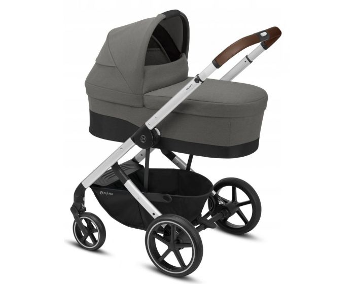 Коляска 2 в 1 Cybex Balios S Lux SLV Soho Grey