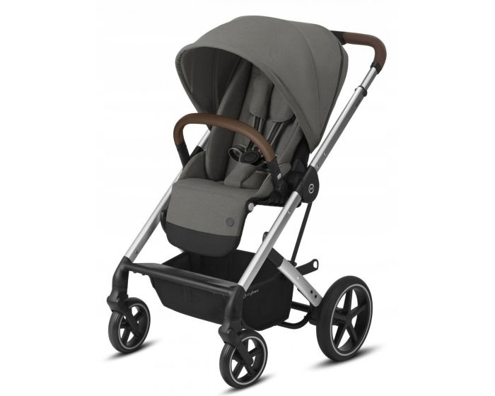 Коляска 2 в 1 Cybex Balios S Lux SLV Soho Grey