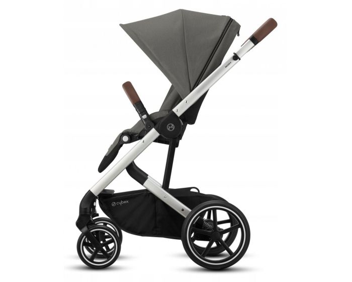 Коляска 2 в 1 Cybex Balios S Lux SLV Soho Grey