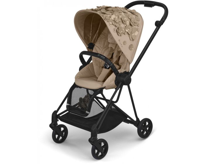 Коляска 2 в 1 Cybex Mios (Simply Flowers Nude Beige)