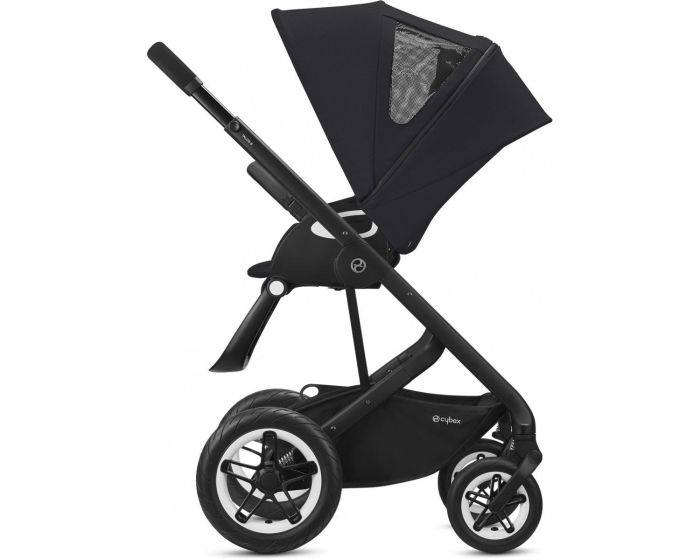 Коляска 2 в 1 Cybex Talos S Lux (Deep Black)