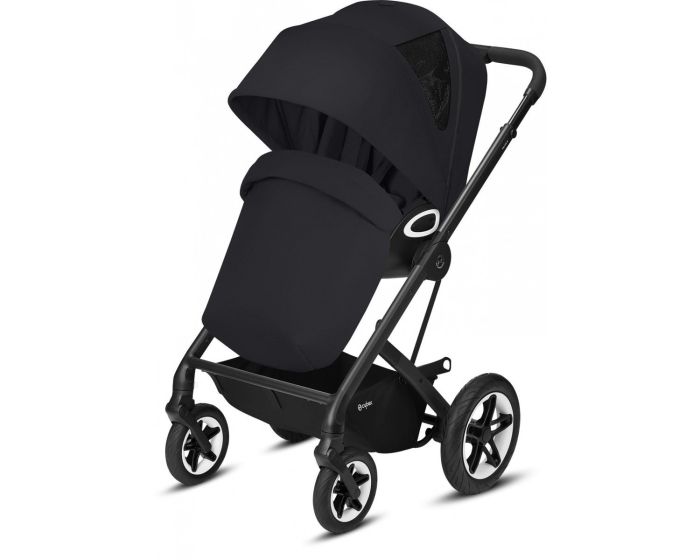 Коляска 2 в 1 Cybex Talos S Lux (Deep Black)