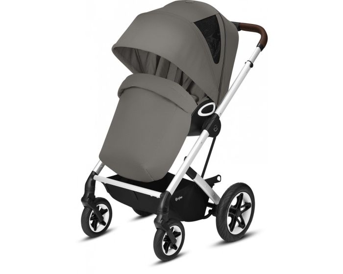 Коляска 2 в 1 Cybex Talos S Lux (SLV Soho Grey)