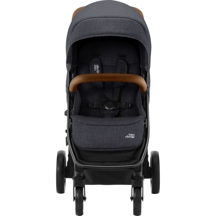 Прогулянкова коляска BRITAX-ROMER B-AGILE R (Black Shadow/Brown)