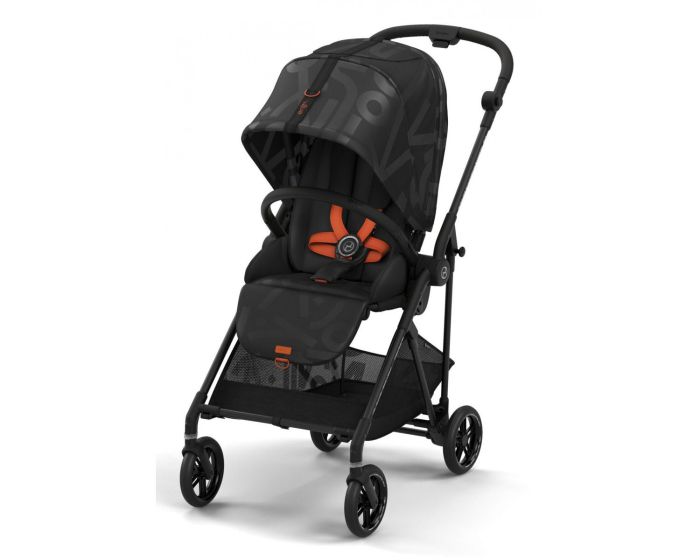 Коляска 2 в 1 Cybex Melio (Street Real Black)