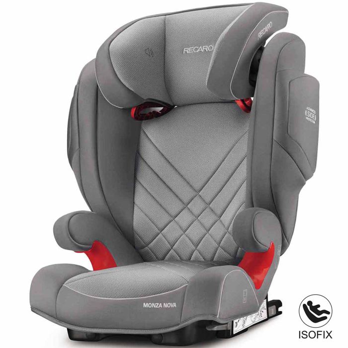 Автокрісло RECARO Monza Nova 2 Seatfix Aluminium Grey