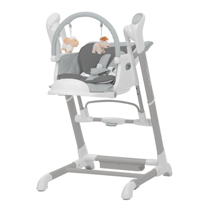 Стульчик-качели CARRELLO Cascata CRL-10303/1 Ash Grey