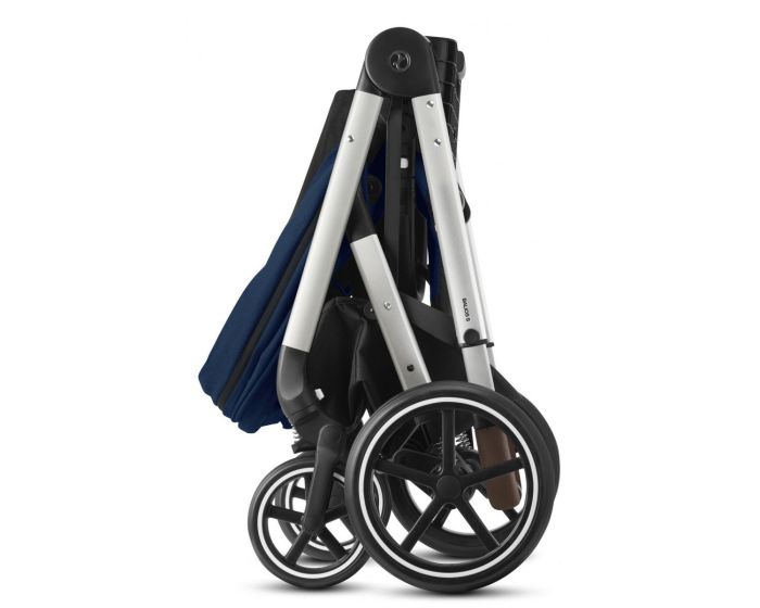 Прогулочная коляска Cybex Balios S Lux SLV (Navy Blue)